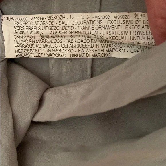 Zara Gray Casual Button Down Shirt Relaxed Fit - Picture 3 of 8